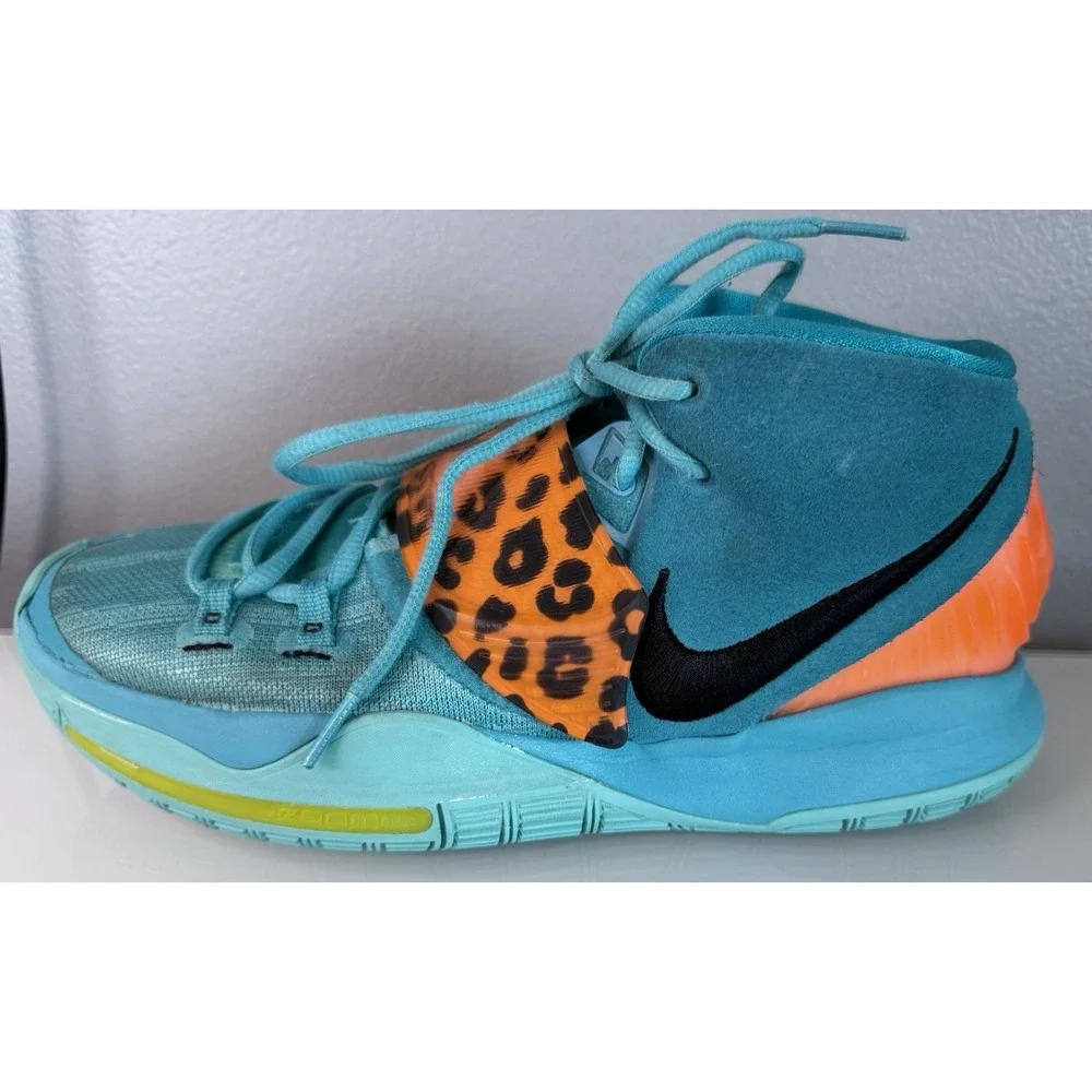 Nike Kyrie 6 Oracle Aqua Men's Shoes Size 8.5 – Great Shape (BQ4630-300)